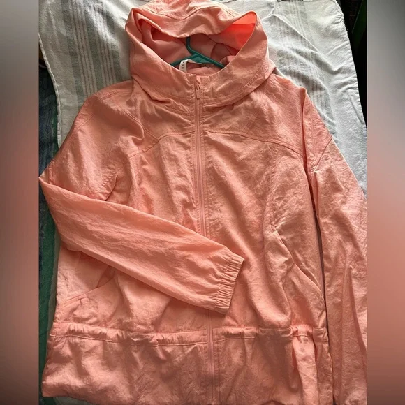Lululemon Ready to Go Pink Mist Hooded Jacket NWOT size 8 - Picture 4 of 10